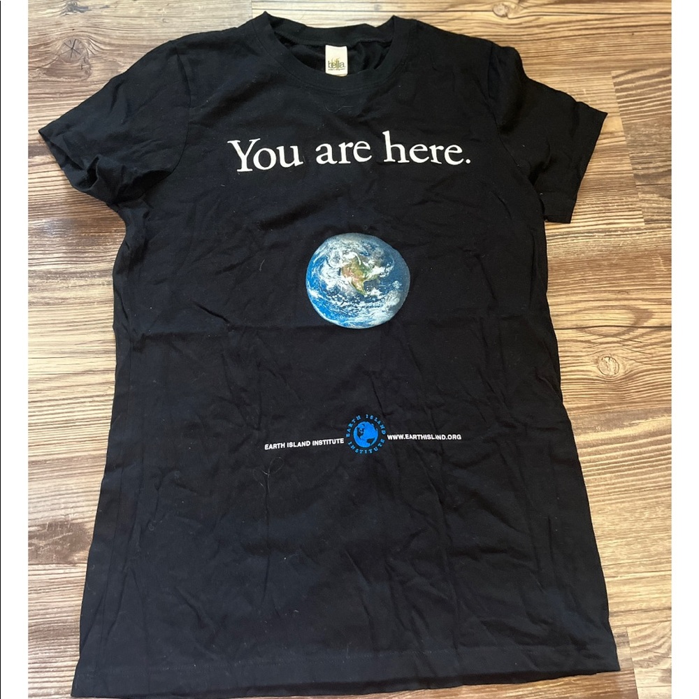 Cute YOU ARE HERE Earth T-Shirt
